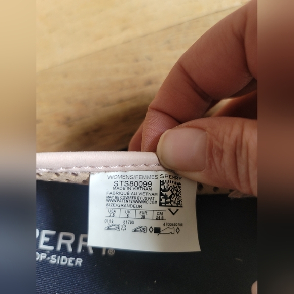 Sperry Seaside Womens‎ Slip-ons in Blush - Picture 8 of 9